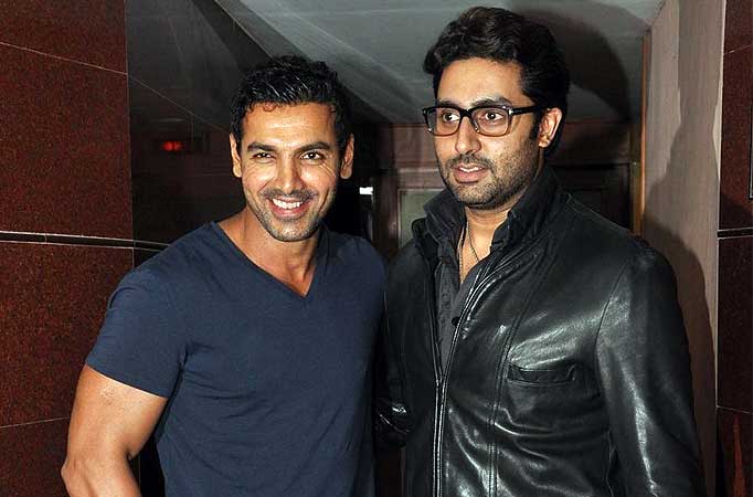 John Abraham and Abhishek Bachchan