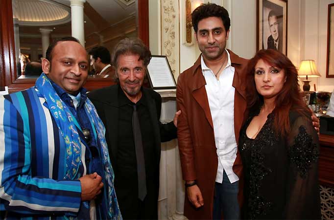 Deepak Kuntawala, Al Pacino, Abhishek Bachchan, Teji Singh