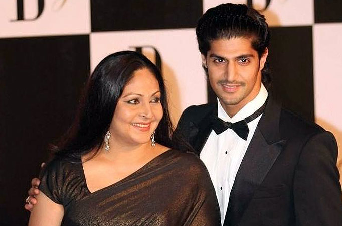 Rati Agnihotri with her son Tanuj Virwani