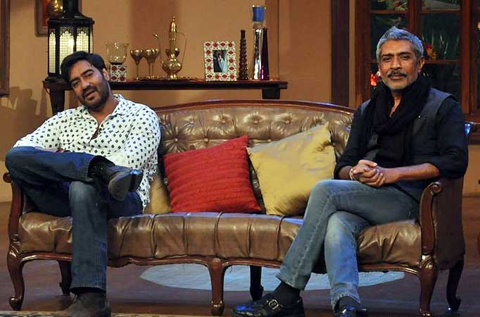 Prakash Jha and Ajay Devgn