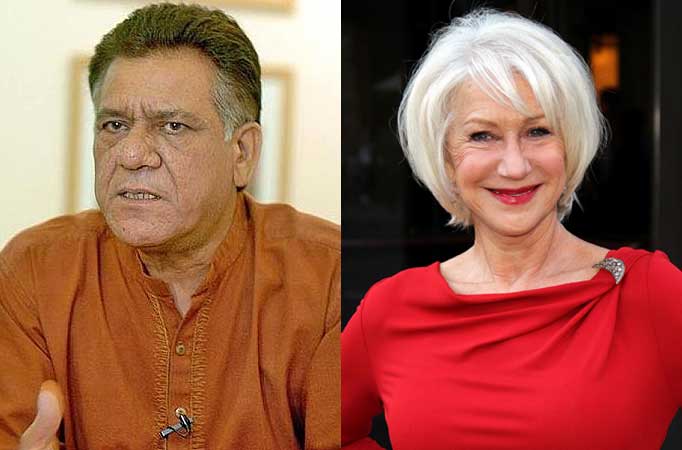 Om Puri and Helen Mirrem