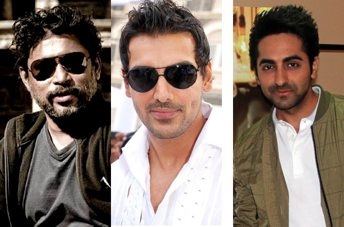 Shoojit Sircar, John Abraham , Ayushmann Khurrana 