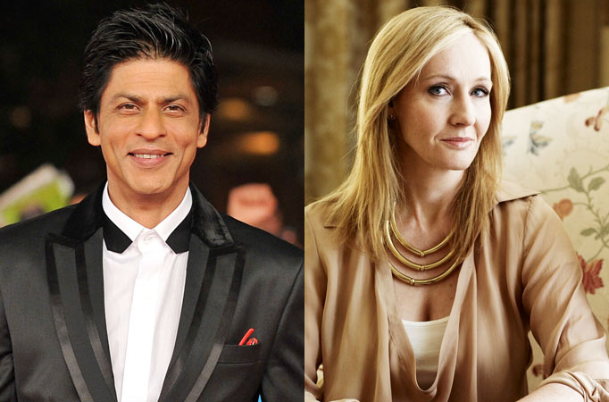 Shah Rukh Khan and J.K. Rowling