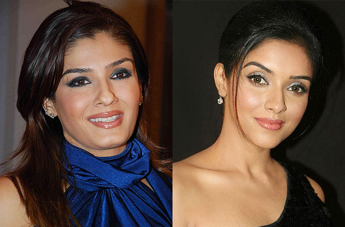 Raveena Tandon and Asin