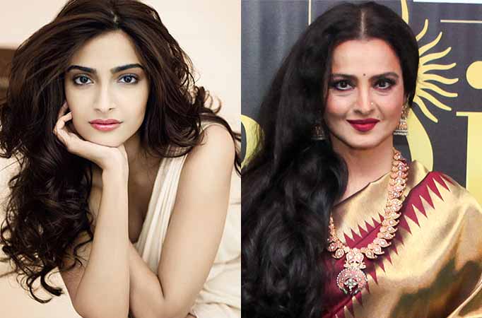 Sonam Kapoor and Rekha