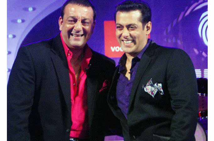 Sanjay Dutt and Salman Khan