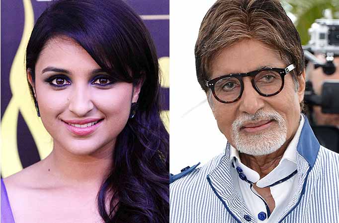 Parineeti Chopra and Amitabh Bachchan