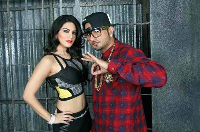 Sunny Leone and Honey Singh