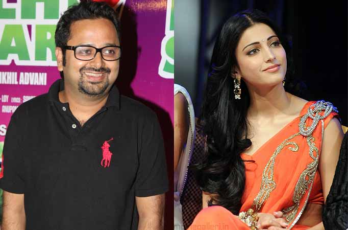 Nikhil Advani and Shruti Haasan