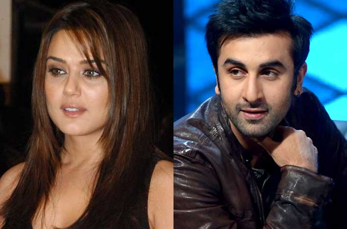 Preity Zinta and Ranbir Kapoor