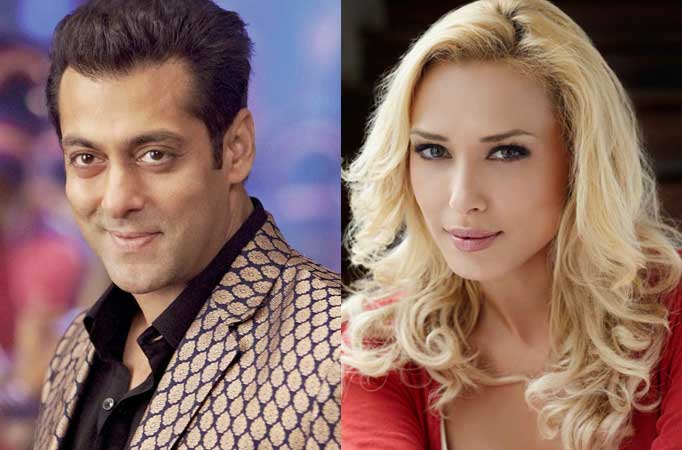 Salman Khan and Lulia Vantur