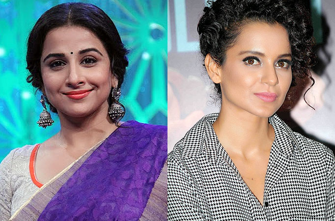 Vidya Balan and Kangana Ranaut