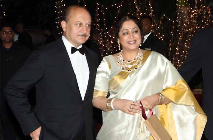 Anupam Kher and Kirron Kher