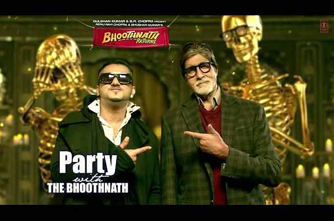 Yo Yo Honey Singh and Amitabh Bachchan