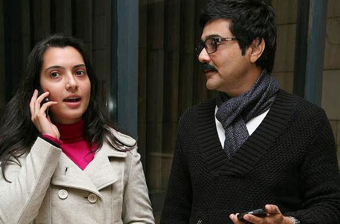 Arpita Pal and Prosenjit Chatterjee