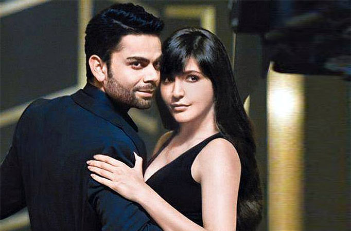 Virat Kohli and Anushka Sharma