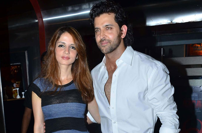 Hrithik Roshan and Sussanne 