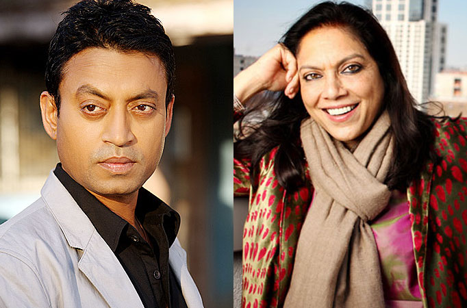 Irrfan Khan and Mira Nair