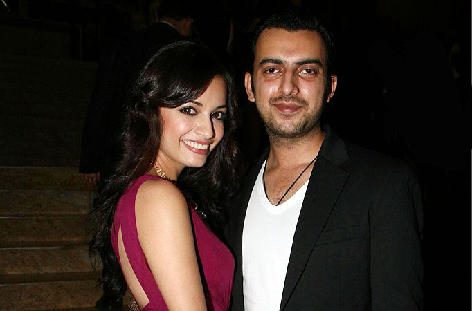 Dia Mirza and Sahil Sangha 