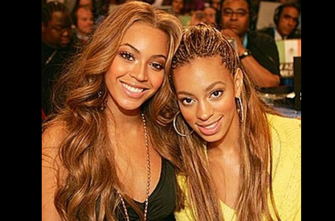 Beyonce and Solange