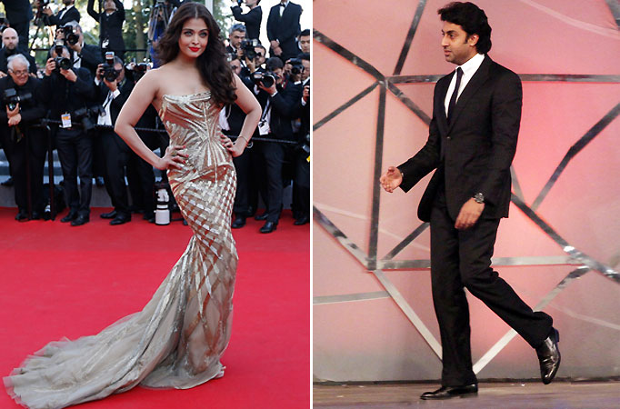 Aishwarya Rai and Abhishek Bachchan