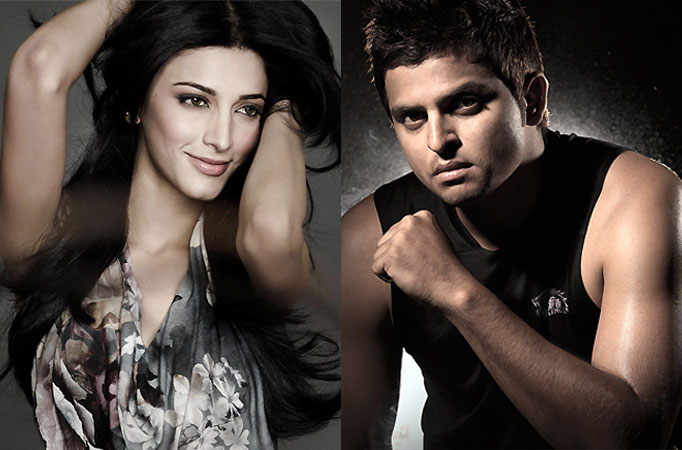 Shruti Haasan and Suresh Raina