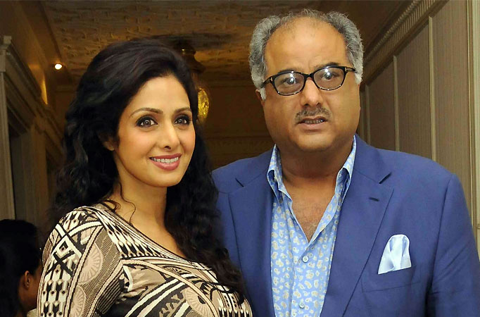 Sridevi and Boney Kapoor