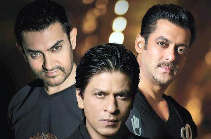 Aamir Khan, Shah Rukh Khan and Salman Khan