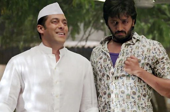 Salman Khan and Riteish Deshmukh