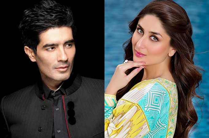 Manish Malhotra and Kareena Kapoor