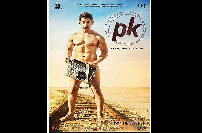 Aamir's 'PK' poster 