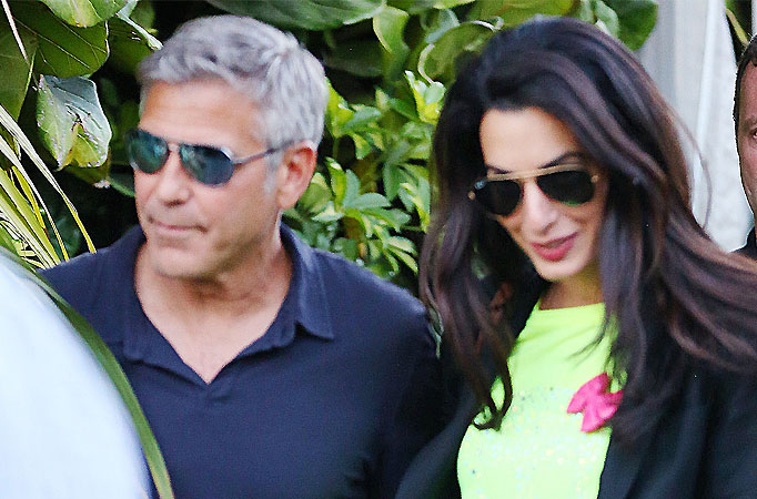 George Clooney and Amal Alamuddin