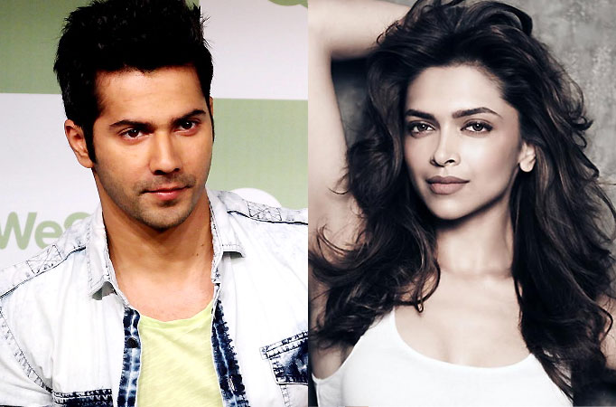 Varun Dhawan and Deepika Padukone 