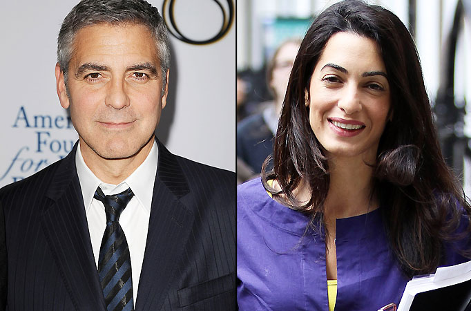 George Clooney and Amal Alamuddin