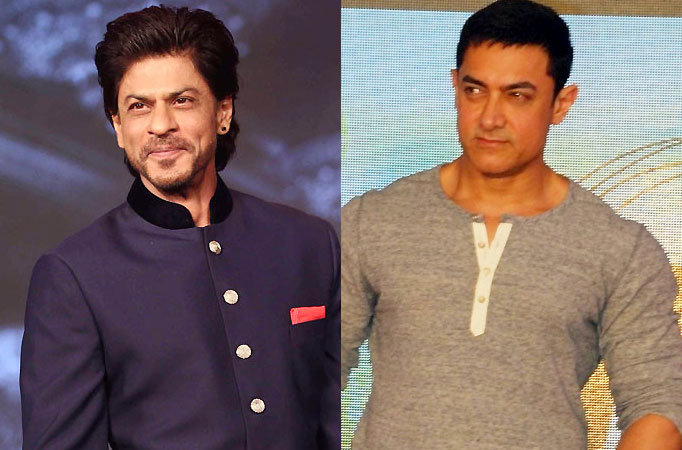 Shah Rukh Khan and Aamir Khan