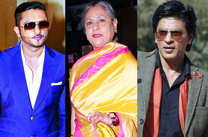 Honey Singh, Jaya Bachchan and SRK