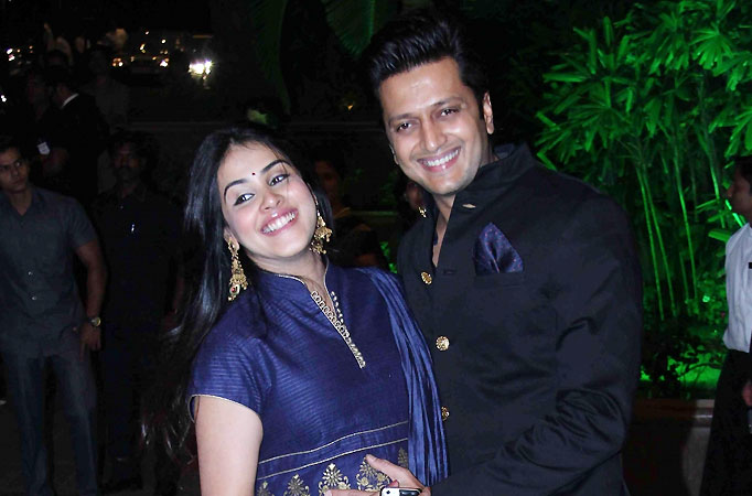 Genelia D'Souza and Riteish Deshmukh