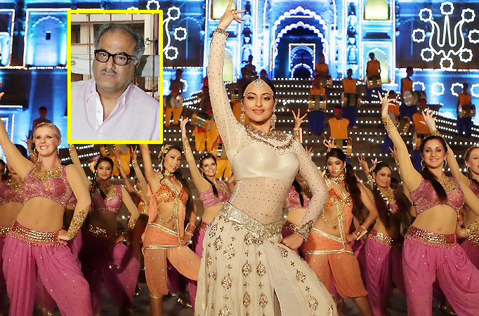 Sonakshi Sinha and Boney Kapoor