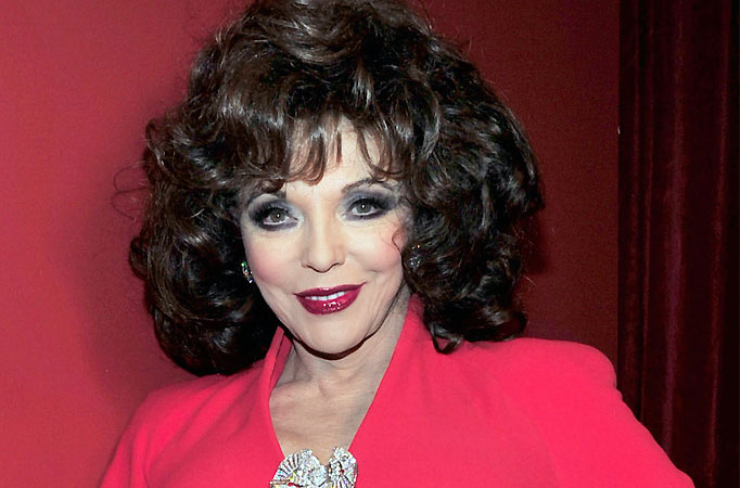 Actress Joan Collins