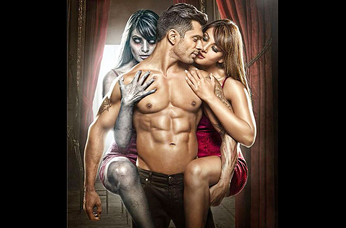 Hot Karan Singh Grover and sexy Bipasha Basu sizzle in Alone's first look