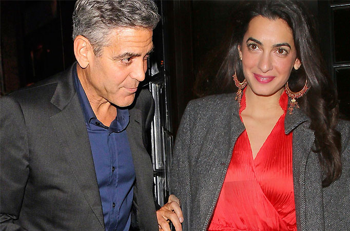 George Clooney and Amal Alamuddin