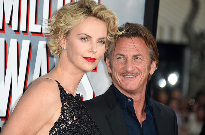 Hollywood stars Sean Penn and Charlize Theron