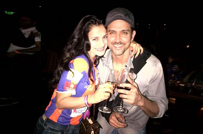 Ameesha Patel and Hrithik Roshan