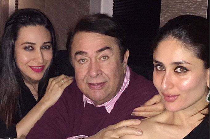 Kareena Kapoor, Karisma Kapoor, Randhir Kapoor