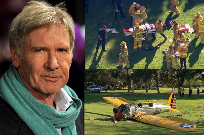 Harrison Ford injured in plane crash