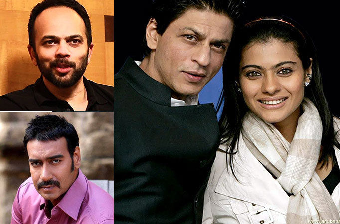 Rohit Shetty, SRK-Kajol and Ajay Devgn