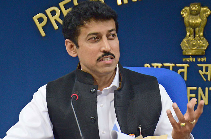 I&B minister Rajyavardhan Singh Rathore