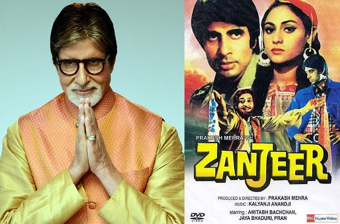 'Zanjeer' clocks 42 years, Big B nostalgic 