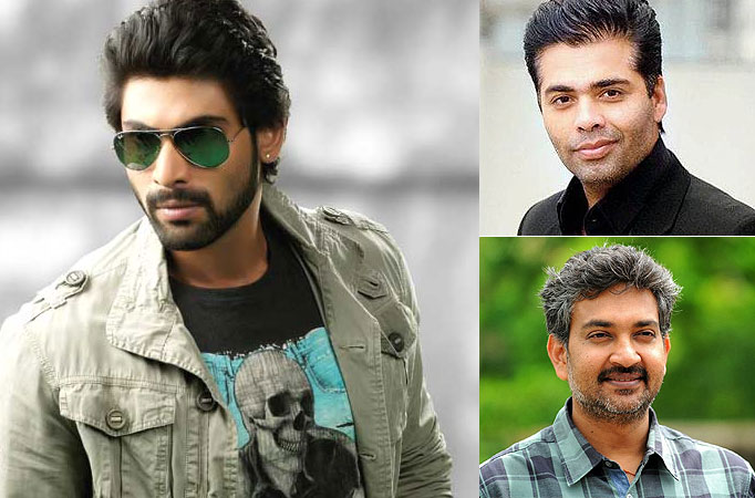 Rana Daggubati behind Karan Johar, Rajamouli collaboration