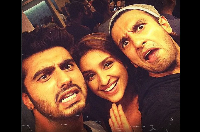 Ranveer Singh, Parineeti Chopra, Arjun Kapoor